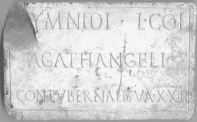 photo of engraved memorial stone