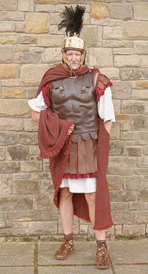 photo of reenactment of Emmperor Hadrian