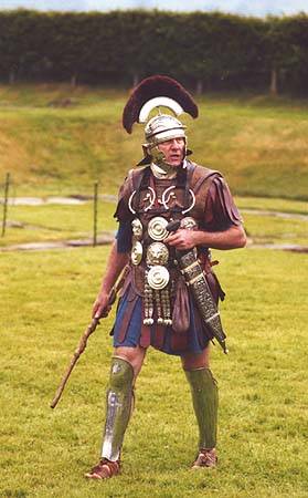photo of reenactment of Centurion